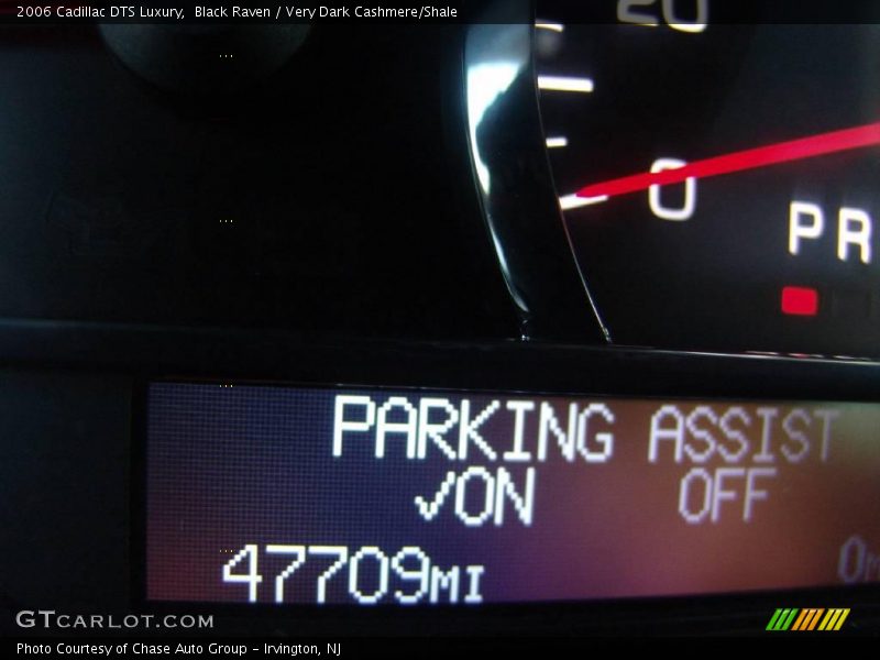 Black Raven / Very Dark Cashmere/Shale 2006 Cadillac DTS Luxury