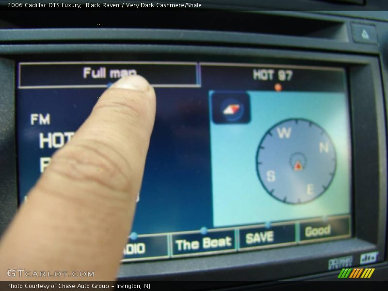 Black Raven / Very Dark Cashmere/Shale 2006 Cadillac DTS Luxury