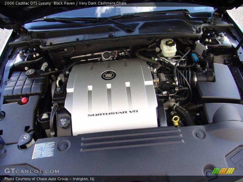 Black Raven / Very Dark Cashmere/Shale 2006 Cadillac DTS Luxury