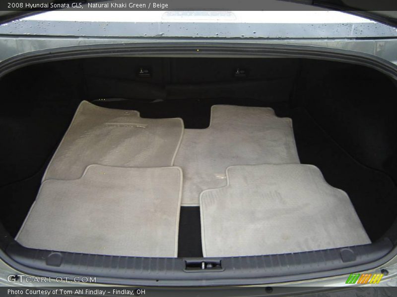 Natural Khaki Green / Beige 2008 Hyundai Sonata GLS