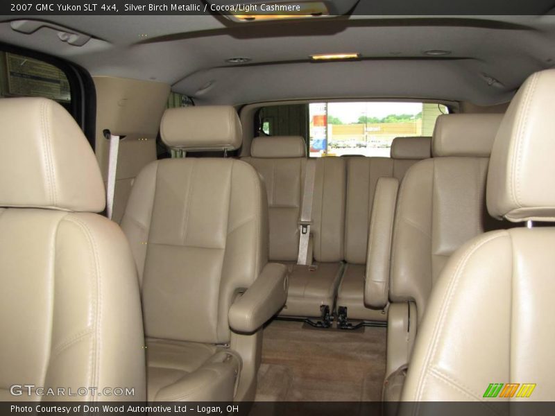 Silver Birch Metallic / Cocoa/Light Cashmere 2007 GMC Yukon SLT 4x4