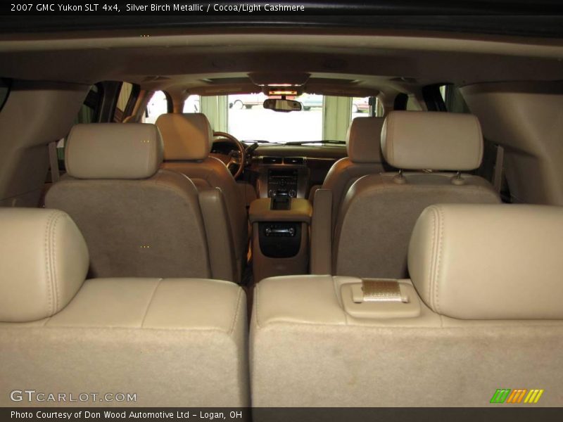 Silver Birch Metallic / Cocoa/Light Cashmere 2007 GMC Yukon SLT 4x4