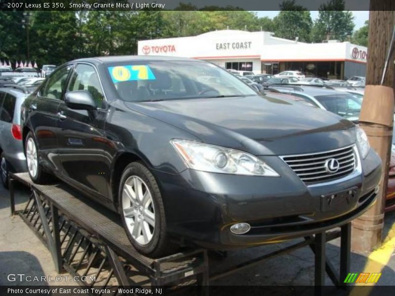 Smokey Granite Mica / Light Gray 2007 Lexus ES 350