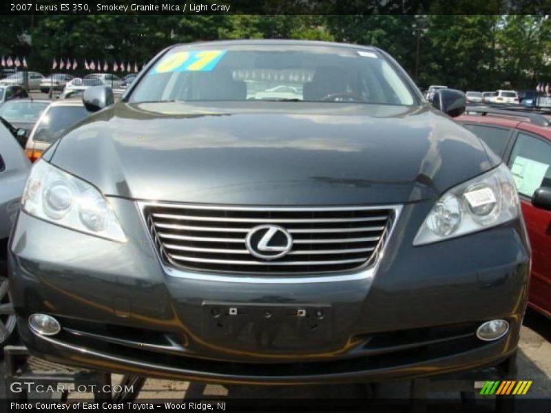 Smokey Granite Mica / Light Gray 2007 Lexus ES 350
