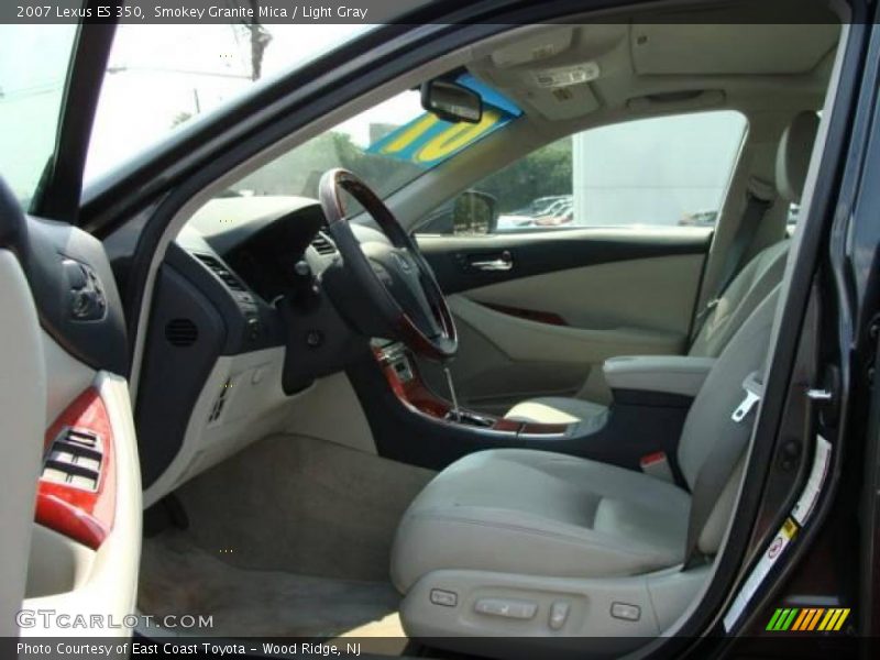 Smokey Granite Mica / Light Gray 2007 Lexus ES 350