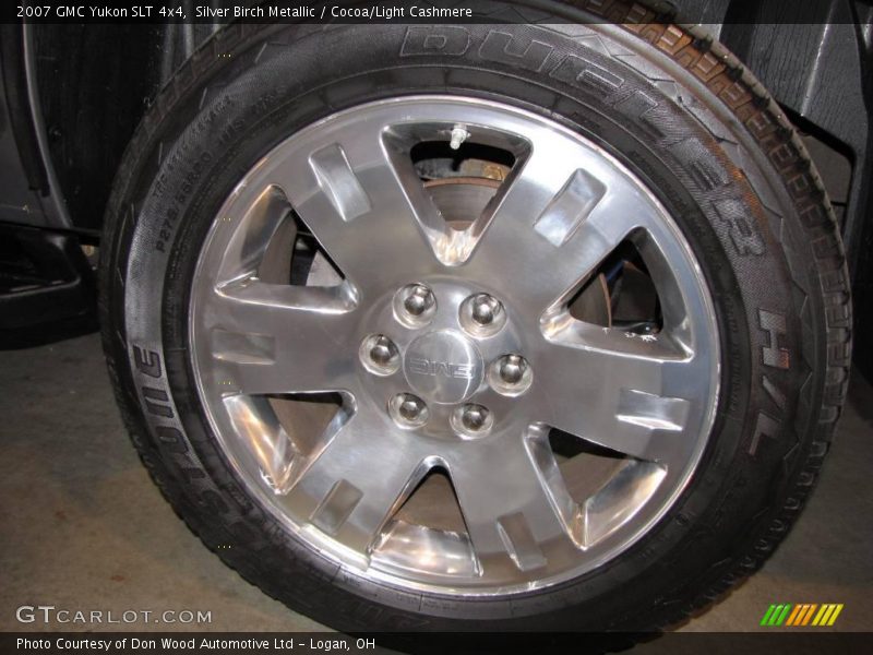 Silver Birch Metallic / Cocoa/Light Cashmere 2007 GMC Yukon SLT 4x4
