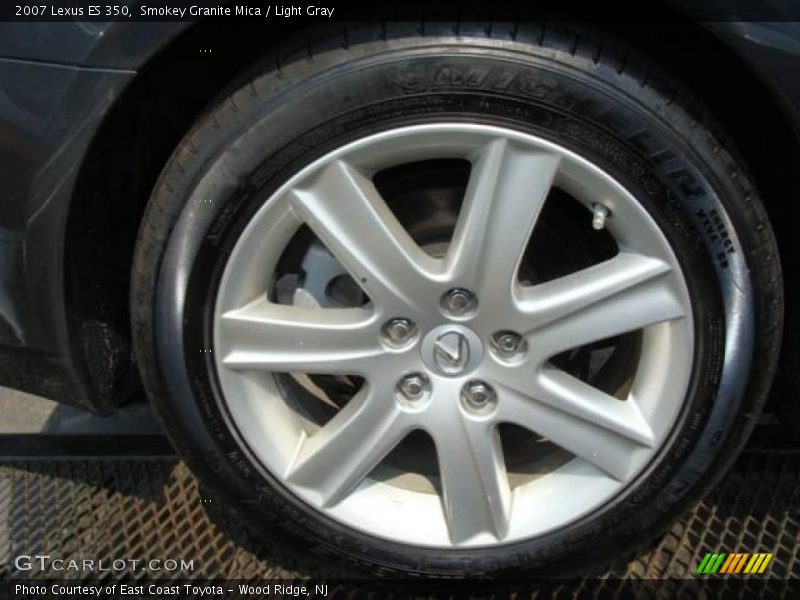 Smokey Granite Mica / Light Gray 2007 Lexus ES 350