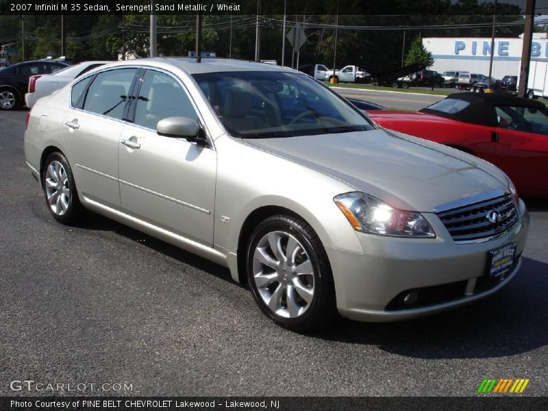 Serengeti Sand Metallic / Wheat 2007 Infiniti M 35 Sedan