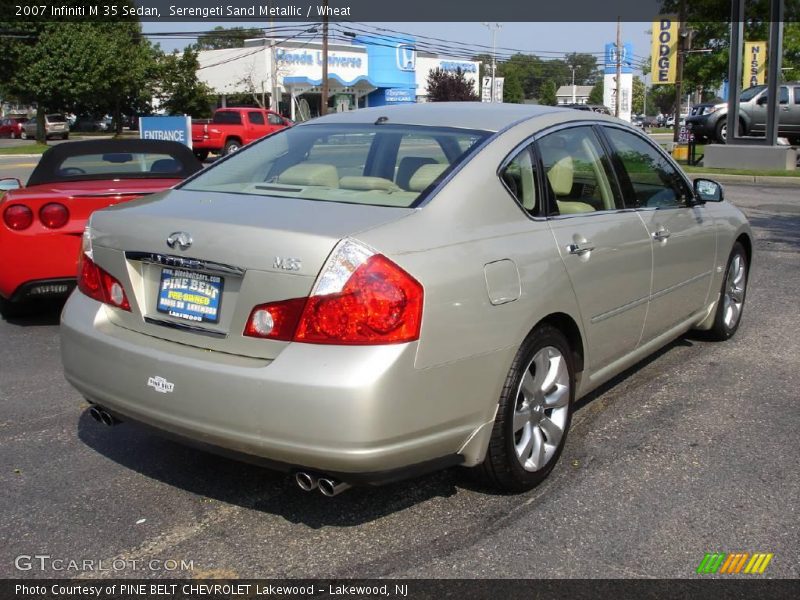 Serengeti Sand Metallic / Wheat 2007 Infiniti M 35 Sedan