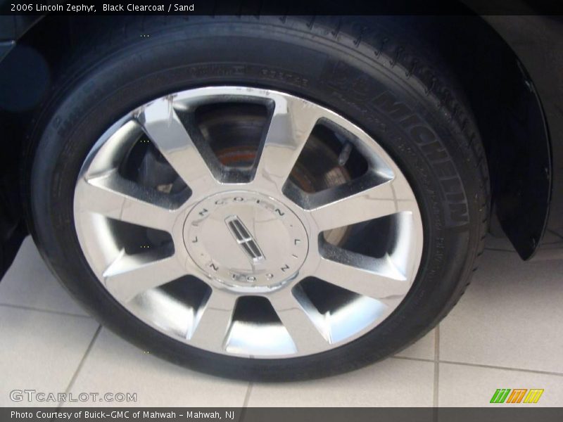 Black Clearcoat / Sand 2006 Lincoln Zephyr