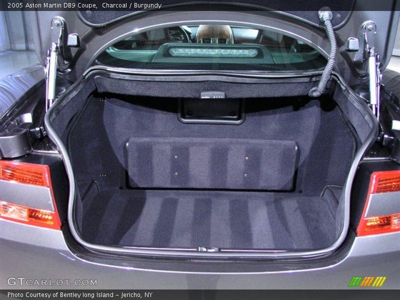 Charcoal / Burgundy 2005 Aston Martin DB9 Coupe