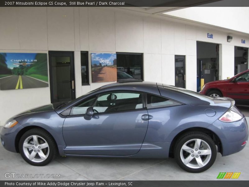 Still Blue Pearl / Dark Charcoal 2007 Mitsubishi Eclipse GS Coupe