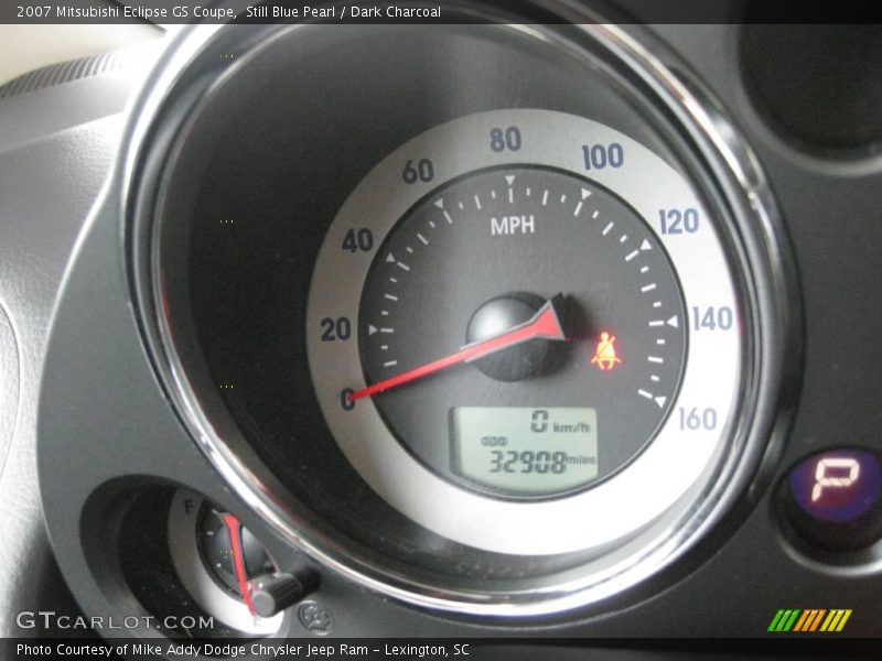 Still Blue Pearl / Dark Charcoal 2007 Mitsubishi Eclipse GS Coupe