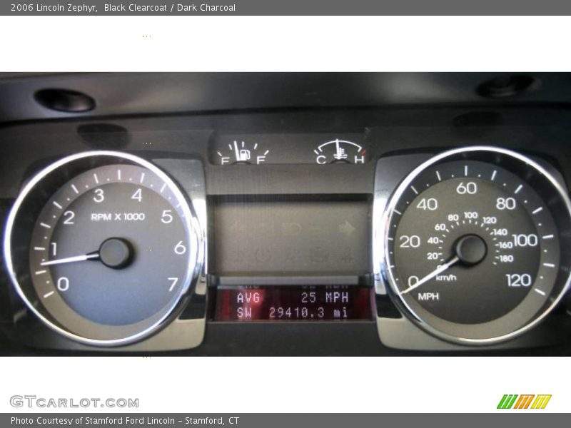 Black Clearcoat / Dark Charcoal 2006 Lincoln Zephyr