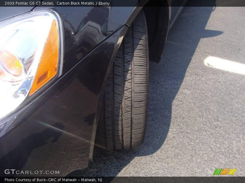 Carbon Black Metallic / Ebony 2009 Pontiac G6 GT Sedan