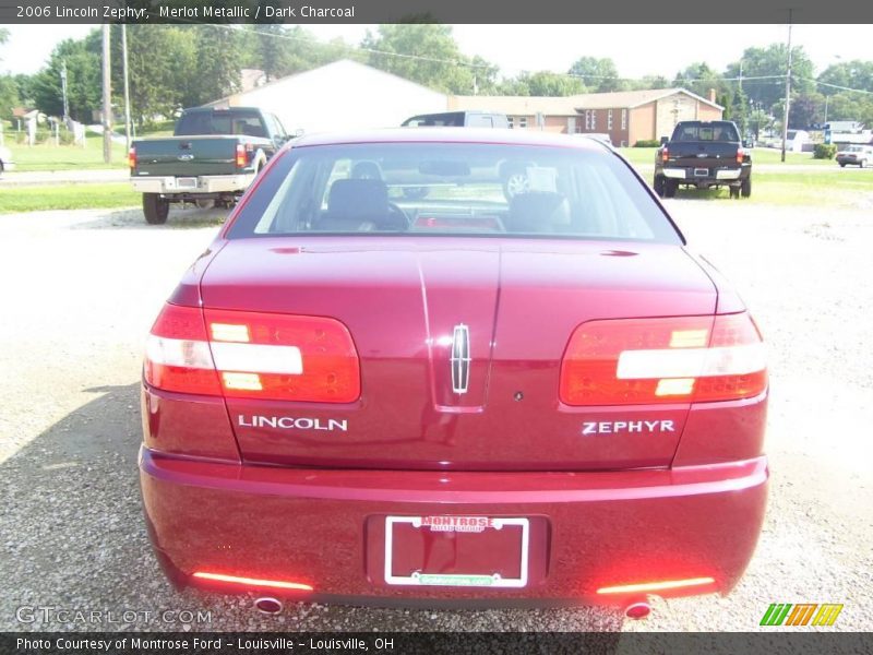 Merlot Metallic / Dark Charcoal 2006 Lincoln Zephyr
