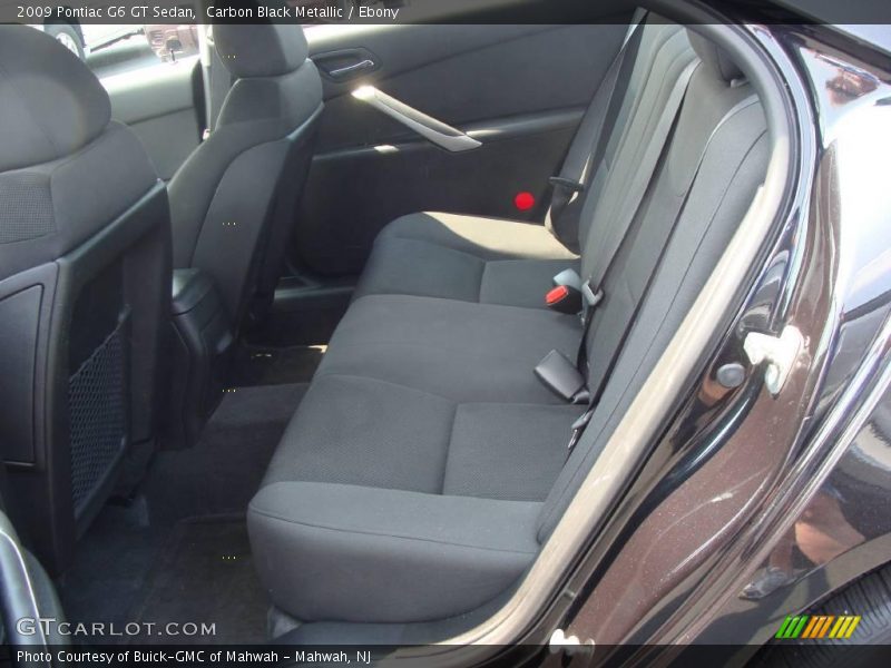 Carbon Black Metallic / Ebony 2009 Pontiac G6 GT Sedan