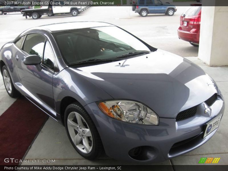Still Blue Pearl / Dark Charcoal 2007 Mitsubishi Eclipse GS Coupe