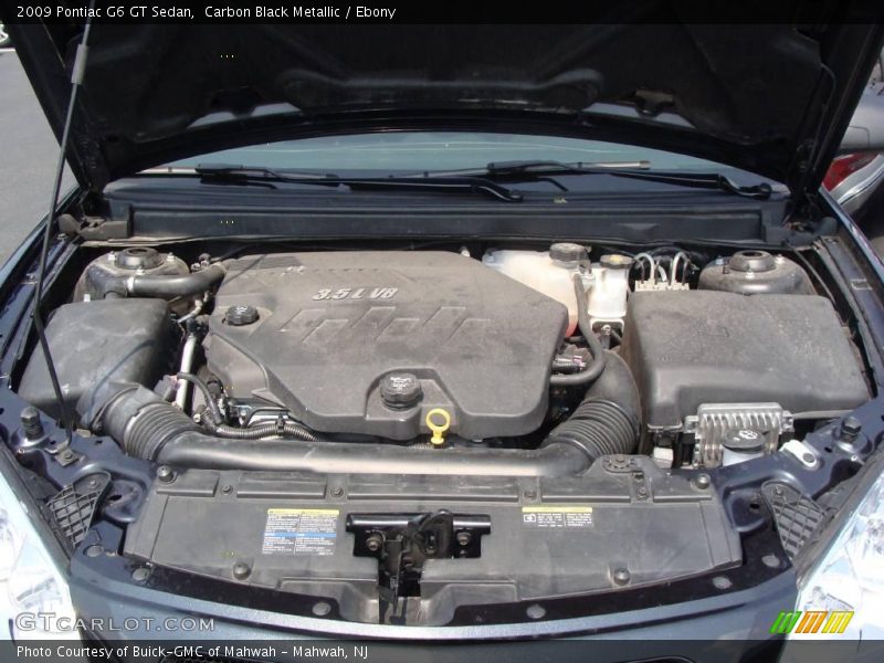 Carbon Black Metallic / Ebony 2009 Pontiac G6 GT Sedan