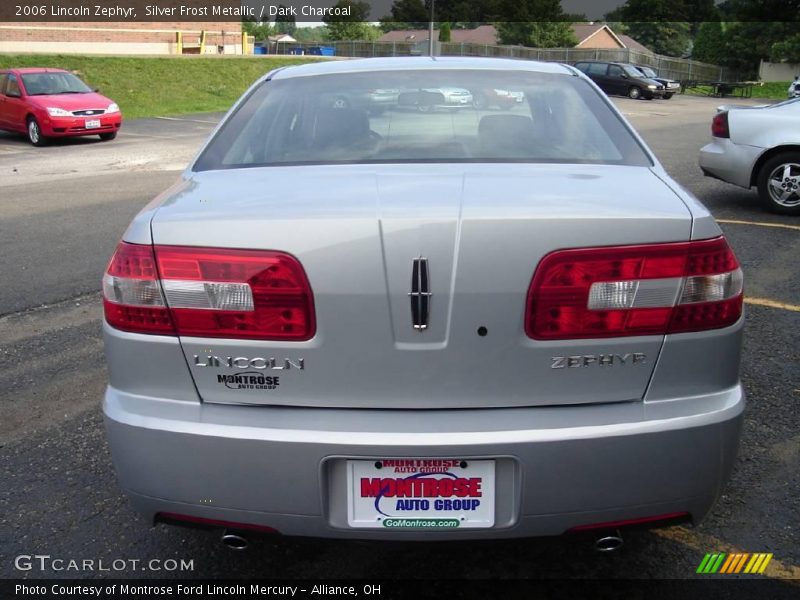 Silver Frost Metallic / Dark Charcoal 2006 Lincoln Zephyr