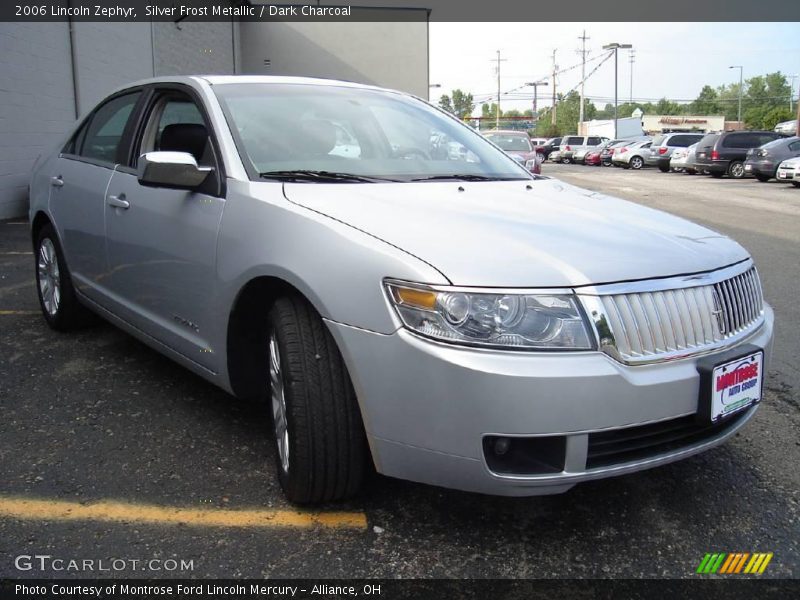 Silver Frost Metallic / Dark Charcoal 2006 Lincoln Zephyr