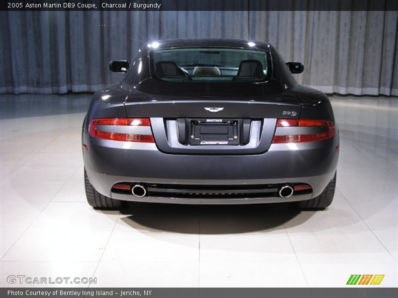 Charcoal / Burgundy 2005 Aston Martin DB9 Coupe