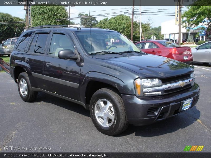 Dark Gray Metallic / Light Gray 2005 Chevrolet TrailBlazer LS 4x4