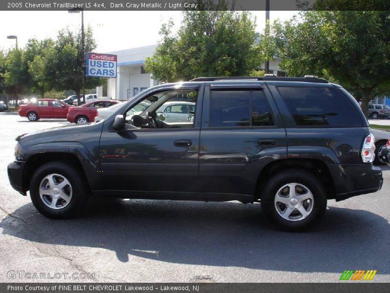 Dark Gray Metallic / Light Gray 2005 Chevrolet TrailBlazer LS 4x4