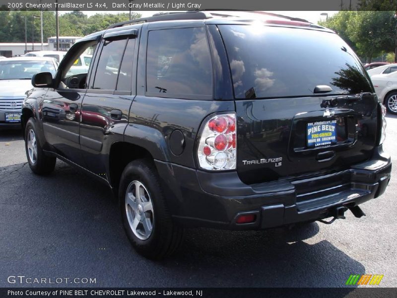Dark Gray Metallic / Light Gray 2005 Chevrolet TrailBlazer LS 4x4