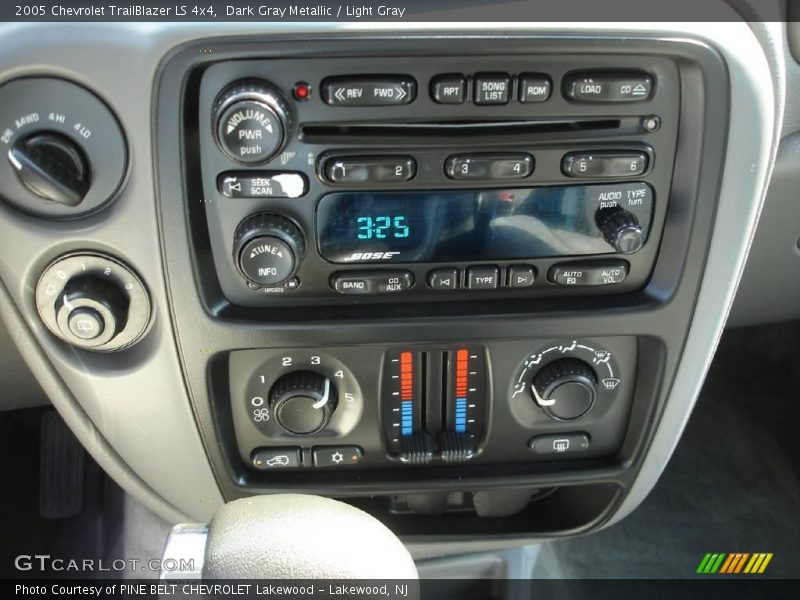 Dark Gray Metallic / Light Gray 2005 Chevrolet TrailBlazer LS 4x4