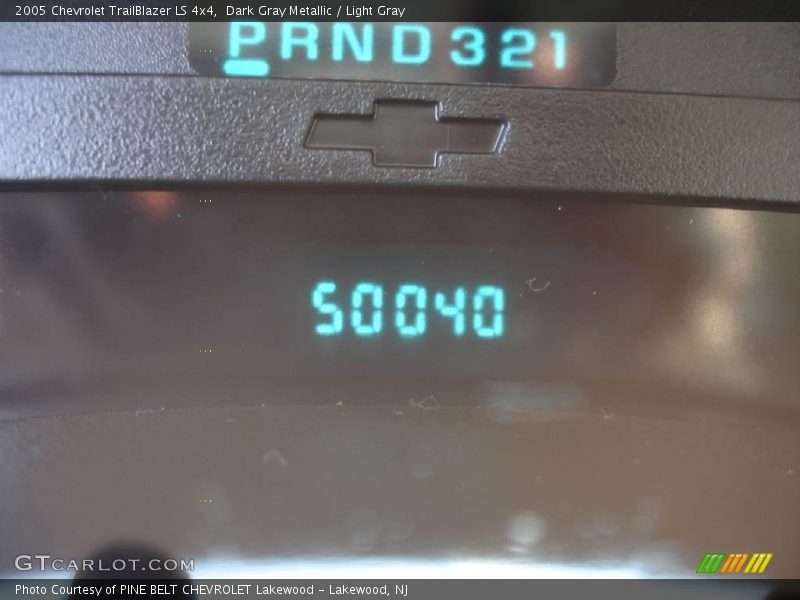 Dark Gray Metallic / Light Gray 2005 Chevrolet TrailBlazer LS 4x4