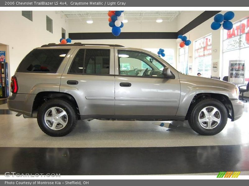 Graystone Metallic / Light Gray 2006 Chevrolet TrailBlazer LS 4x4