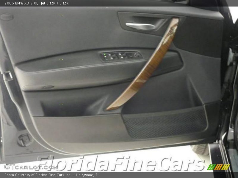 Jet Black / Black 2006 BMW X3 3.0i