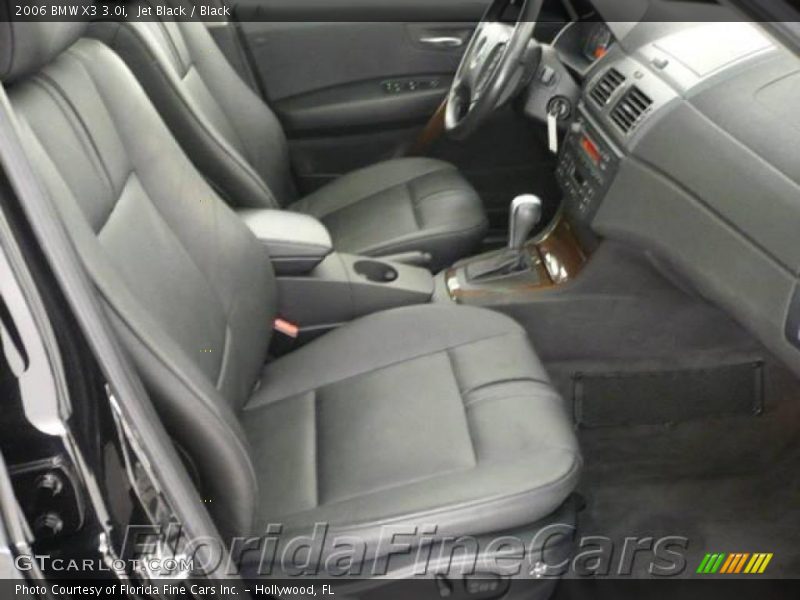 Jet Black / Black 2006 BMW X3 3.0i