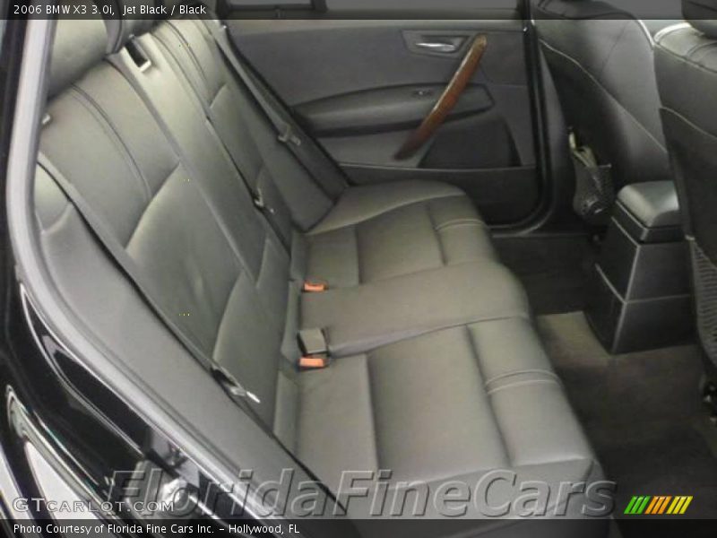 Jet Black / Black 2006 BMW X3 3.0i