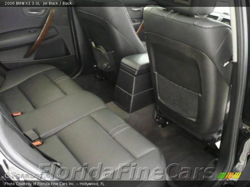 Jet Black / Black 2006 BMW X3 3.0i