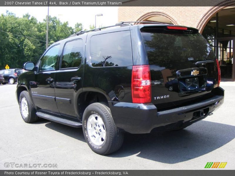 Black / Dark Titanium/Light Titanium 2007 Chevrolet Tahoe LT 4x4