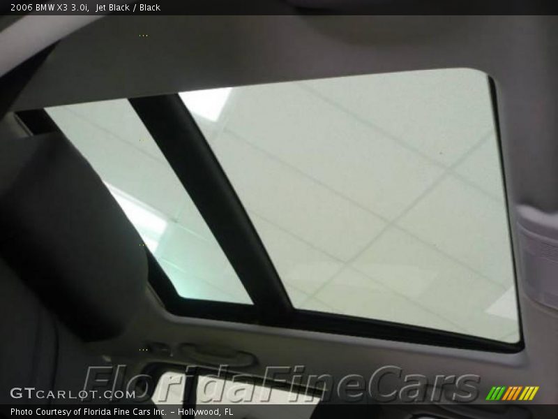 Jet Black / Black 2006 BMW X3 3.0i