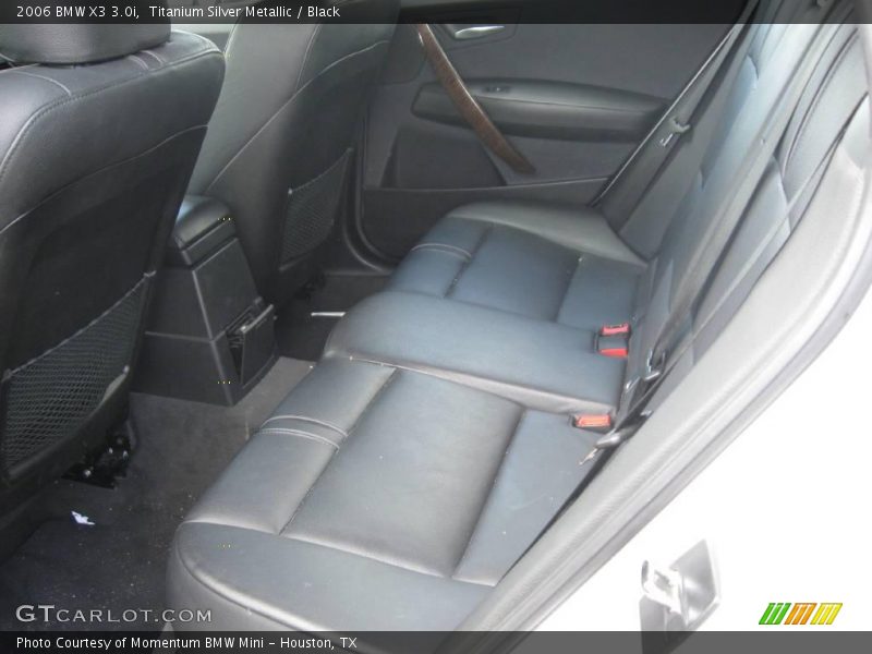 Titanium Silver Metallic / Black 2006 BMW X3 3.0i
