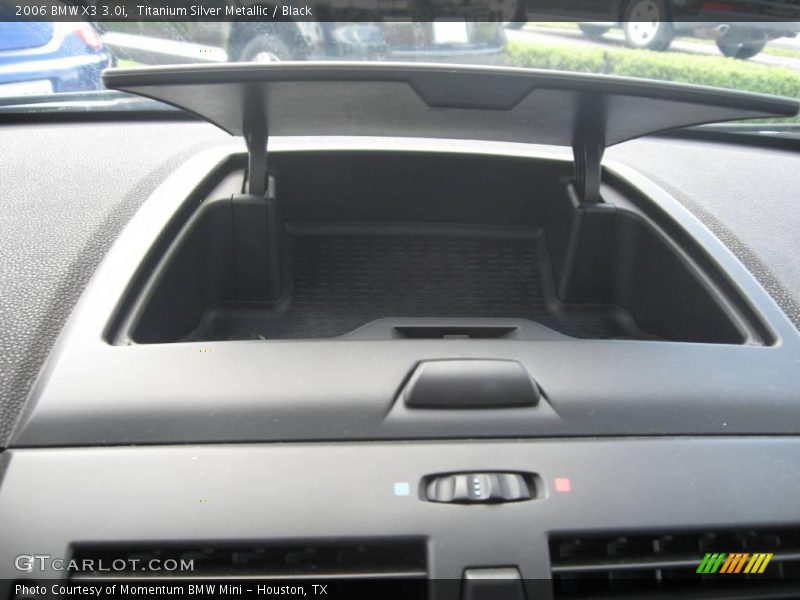 Titanium Silver Metallic / Black 2006 BMW X3 3.0i