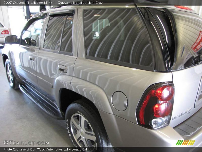 Graystone Metallic / Light Gray 2007 Chevrolet TrailBlazer LT 4x4