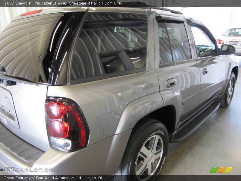 Graystone Metallic / Light Gray 2007 Chevrolet TrailBlazer LT 4x4