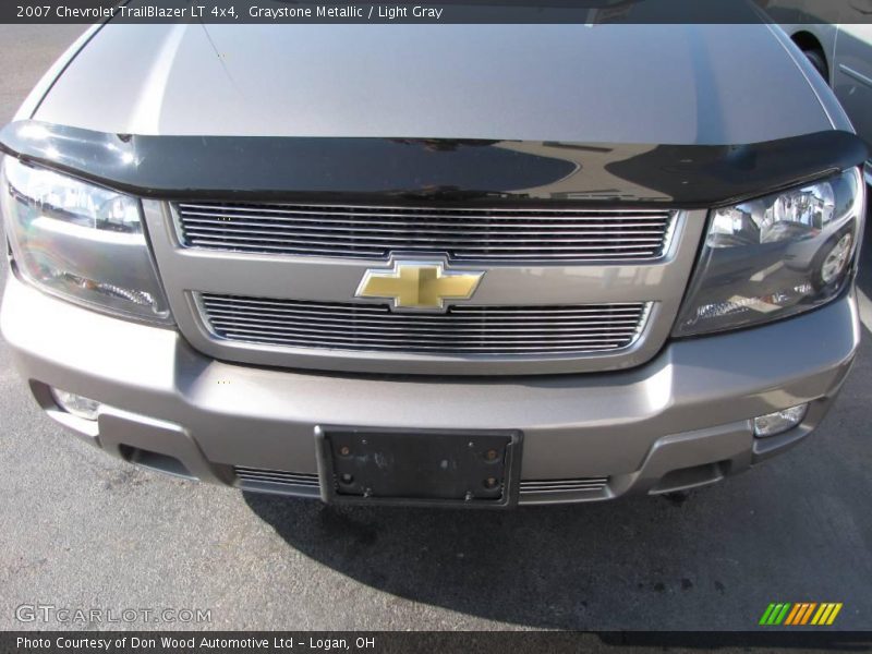 Graystone Metallic / Light Gray 2007 Chevrolet TrailBlazer LT 4x4