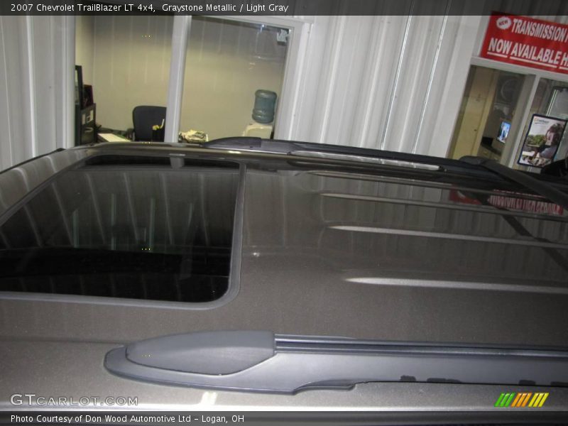 Graystone Metallic / Light Gray 2007 Chevrolet TrailBlazer LT 4x4