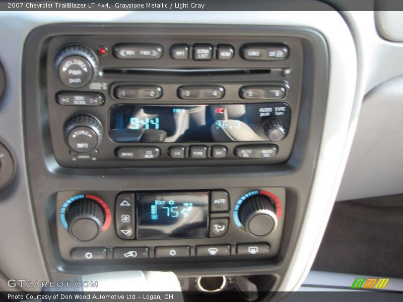 Graystone Metallic / Light Gray 2007 Chevrolet TrailBlazer LT 4x4