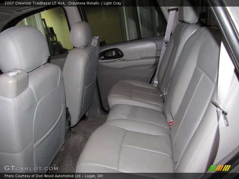 Graystone Metallic / Light Gray 2007 Chevrolet TrailBlazer LT 4x4