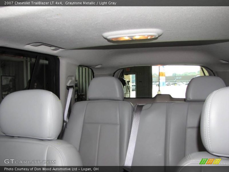 Graystone Metallic / Light Gray 2007 Chevrolet TrailBlazer LT 4x4