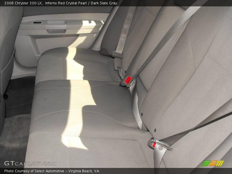 Inferno Red Crystal Pearl / Dark Slate Gray 2008 Chrysler 300 LX