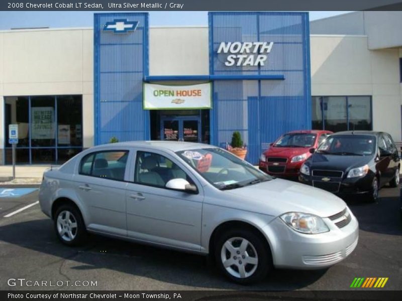 Ultra Silver Metallic / Gray 2008 Chevrolet Cobalt LT Sedan