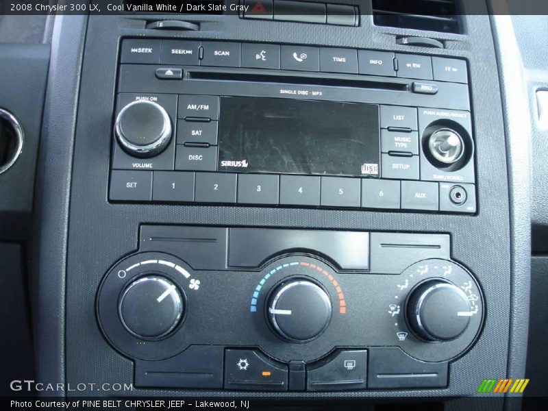 Cool Vanilla White / Dark Slate Gray 2008 Chrysler 300 LX